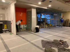 BURGER KING: TRABAJOS DE ARPECONST - 